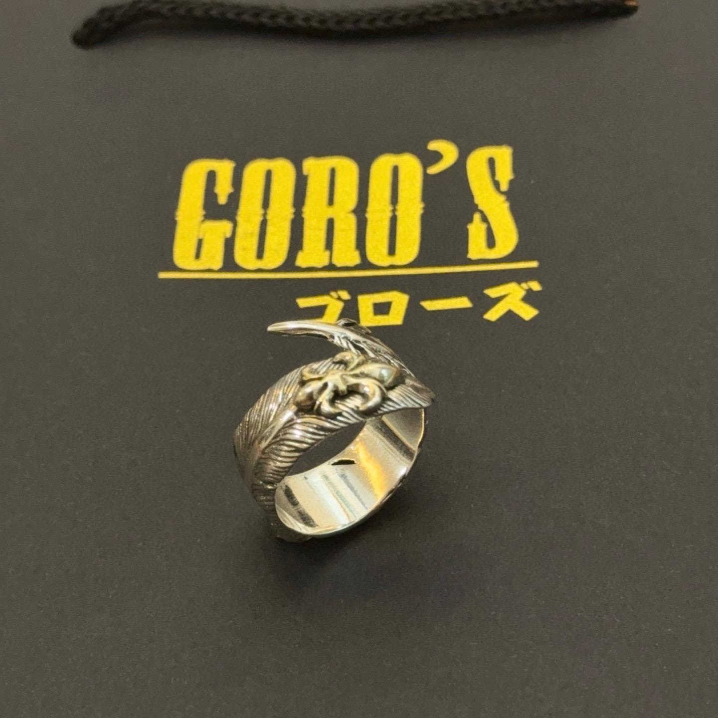 Goro's 新品上架Goro’s高桥吾郎羽毛戒指