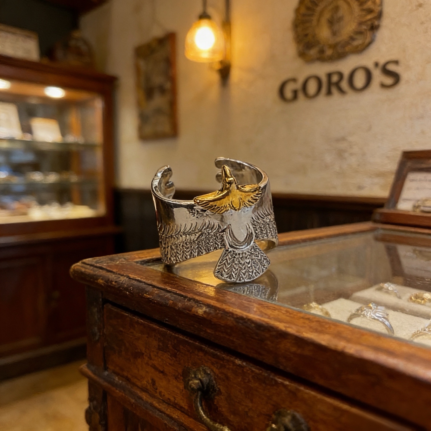 Goro's 新品上架Goro’s高桥吾郎点金老鹰开口戒指
