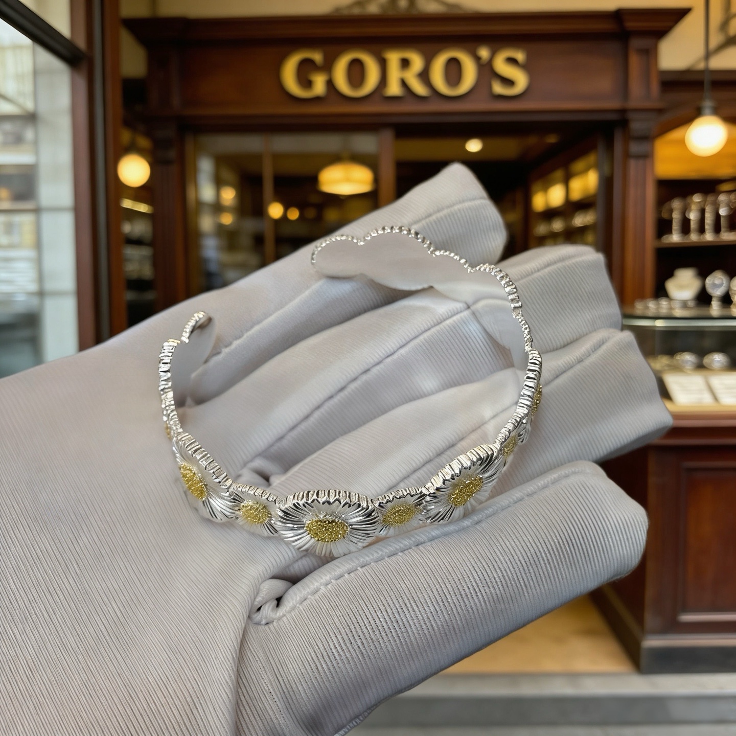 Goro's 新品上架Goro’s高桥吾郎雏菊开口手镯