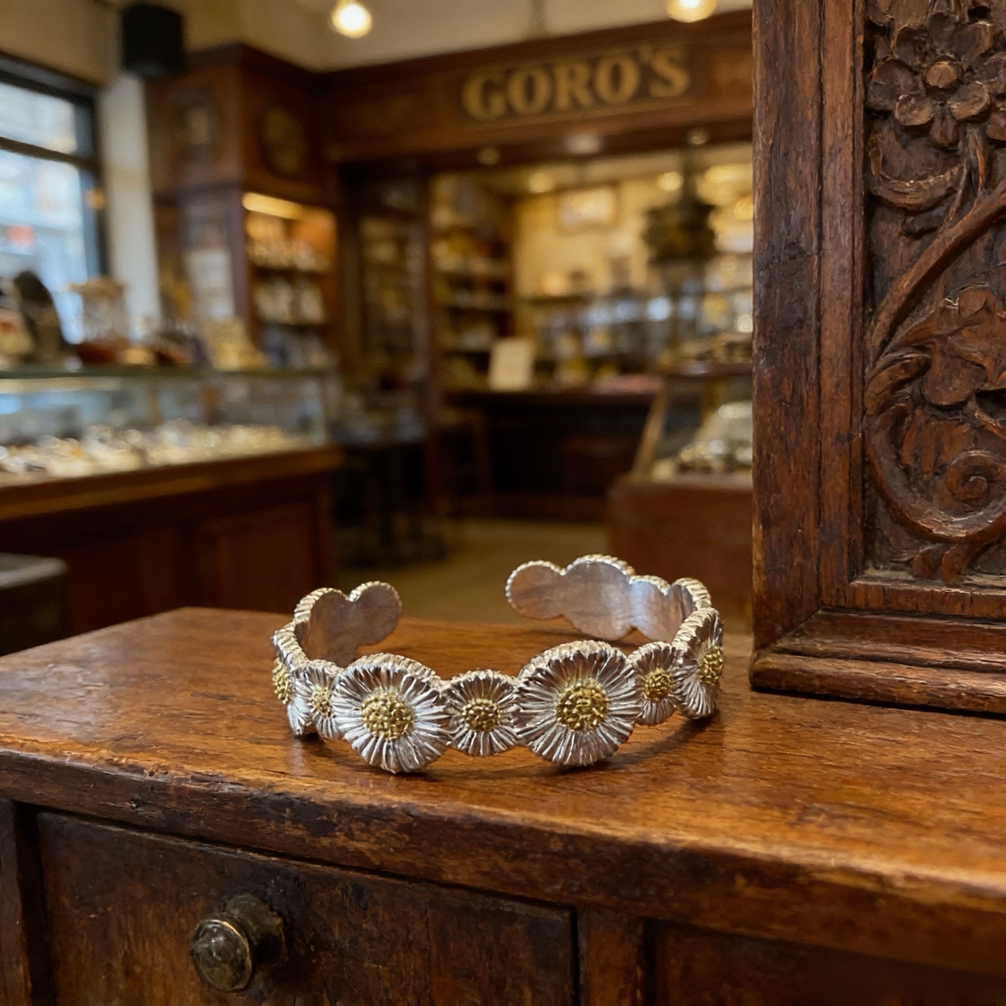 Goro's 新品上架Goro’s高桥吾郎雏菊开口手镯