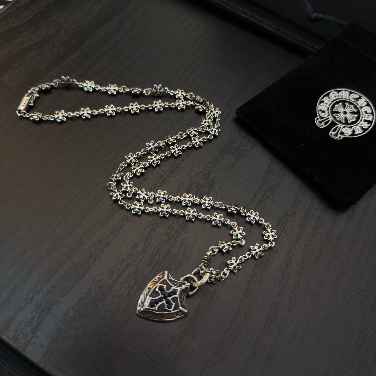 Chrome Hearts 新款【 品质】Chrome Hearts克罗心十字花项链