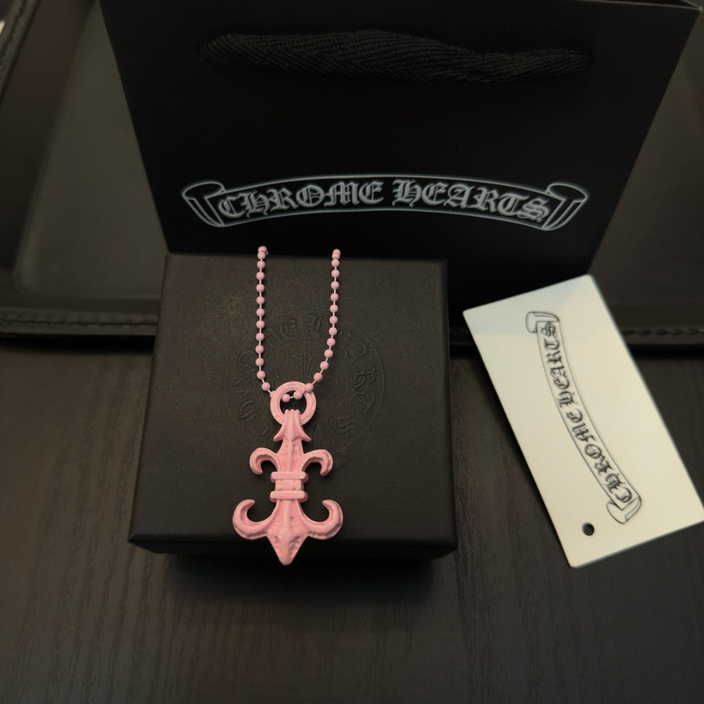 Chrome Hearts 新款Chrome Hearts 克罗心童军花树脂项链 工艺 颜色非常俏皮