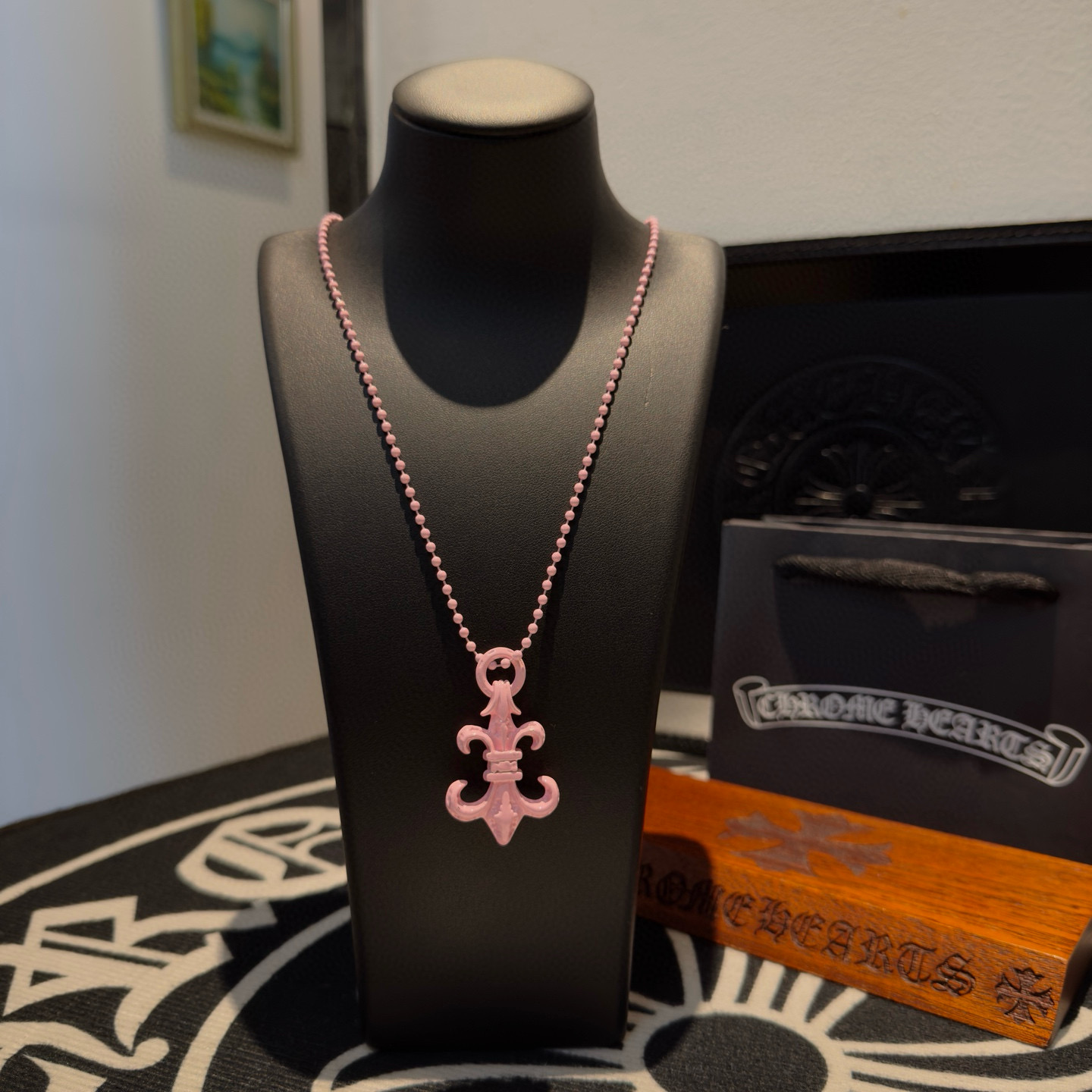 Chrome Hearts 新款Chrome Hearts 克罗心童军花树脂项链 工艺 颜色非常俏皮