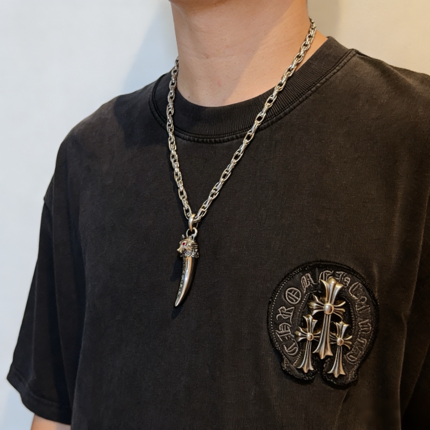 Chrome Hearts 新款【 品质】Chrome Hearts克罗心 字母项链