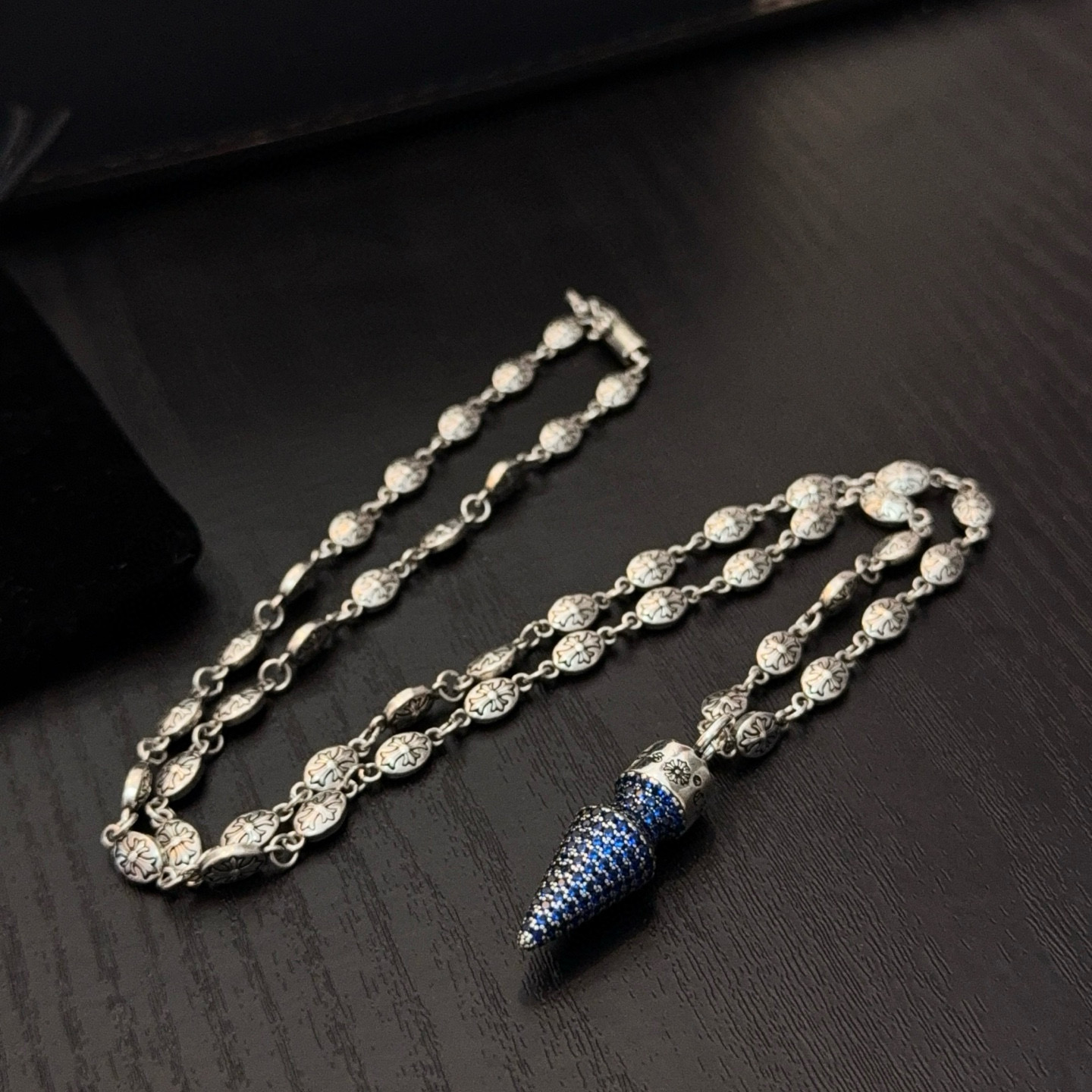 Chrome Hearts 新款【 品质】Chrome Hearts克罗心十字花球项链