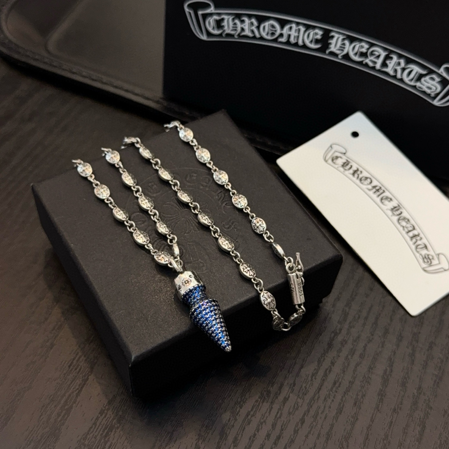 Chrome Hearts 新款【 品质】Chrome Hearts克罗心十字花球项链