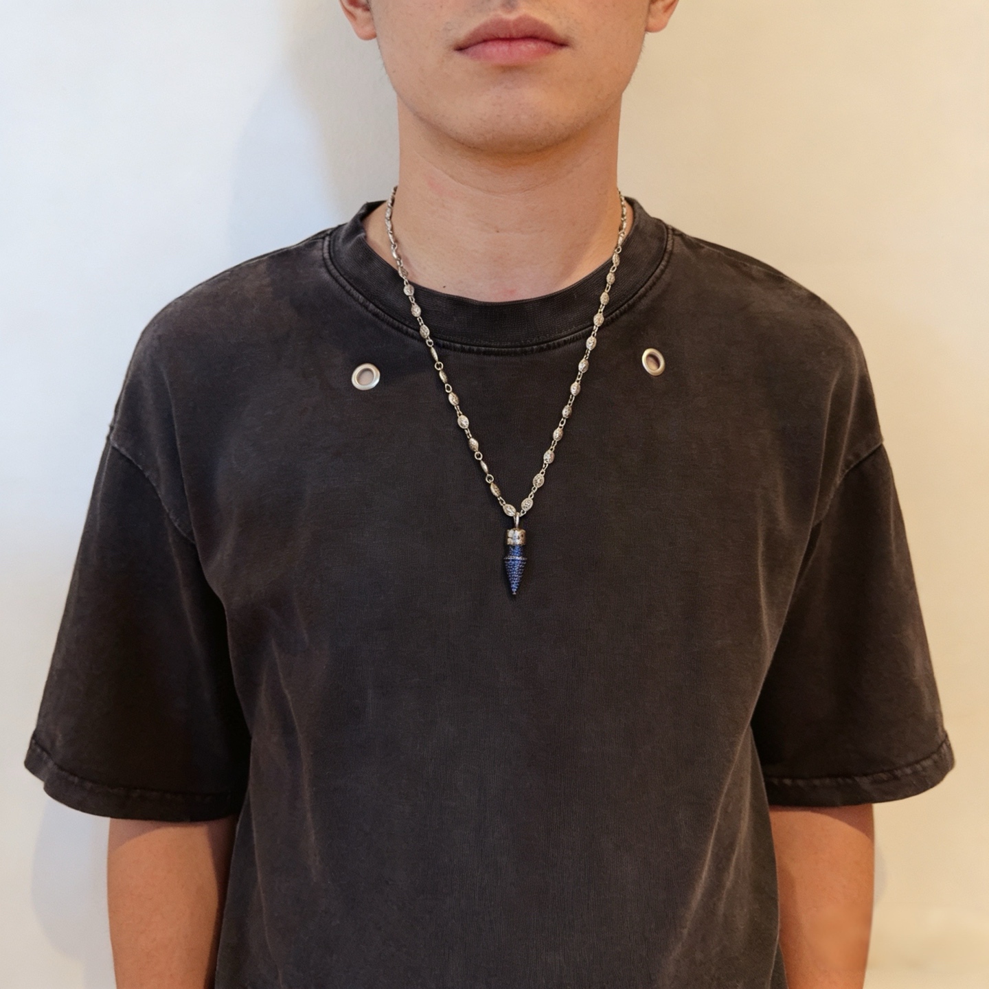 Chrome Hearts 新款【 品质】Chrome Hearts克罗心十字花球项链