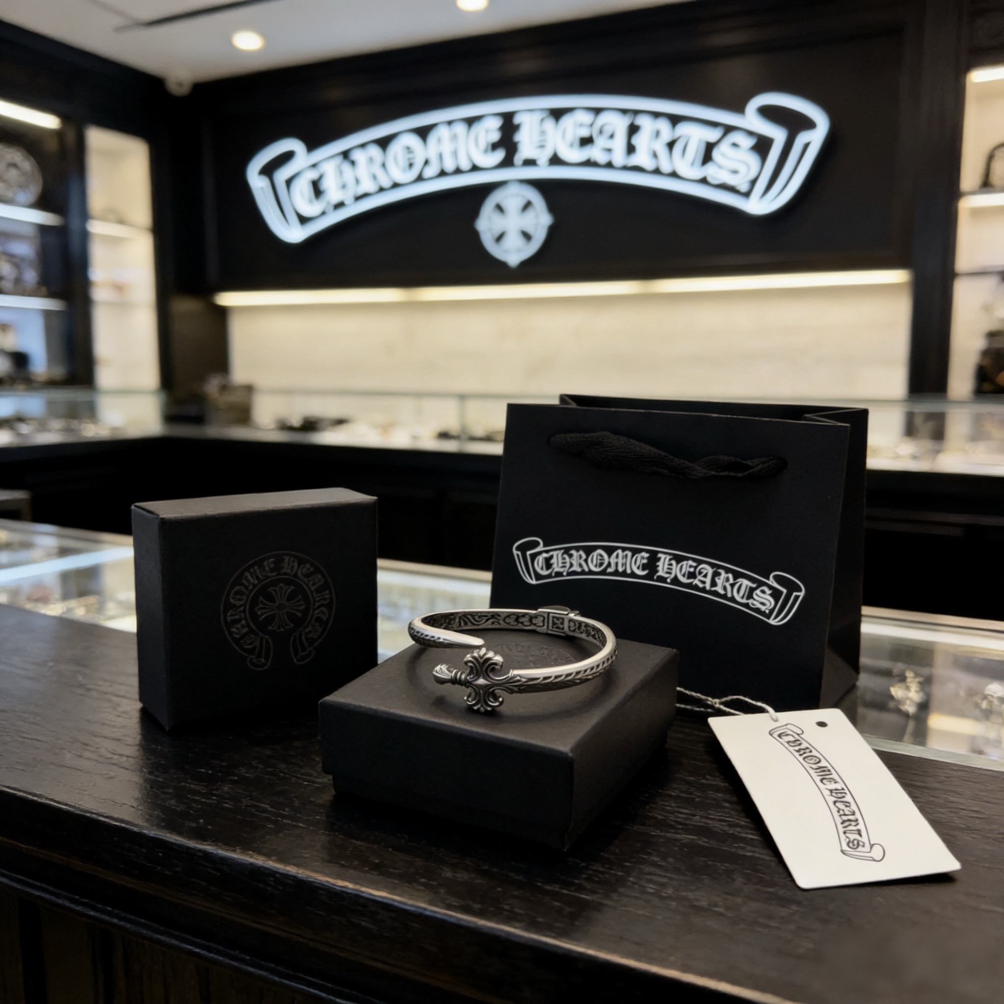 Chrome Hearts 新款【 品质】Chrome Hearts克罗心手镯