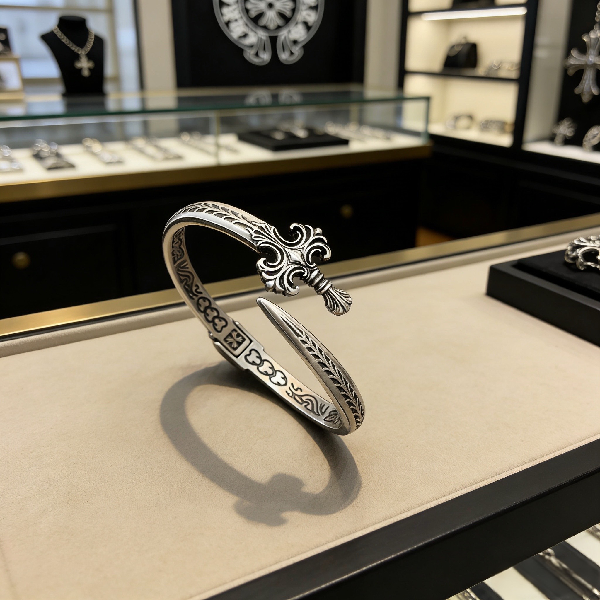 Chrome Hearts 新款【 品质】Chrome Hearts克罗心手镯