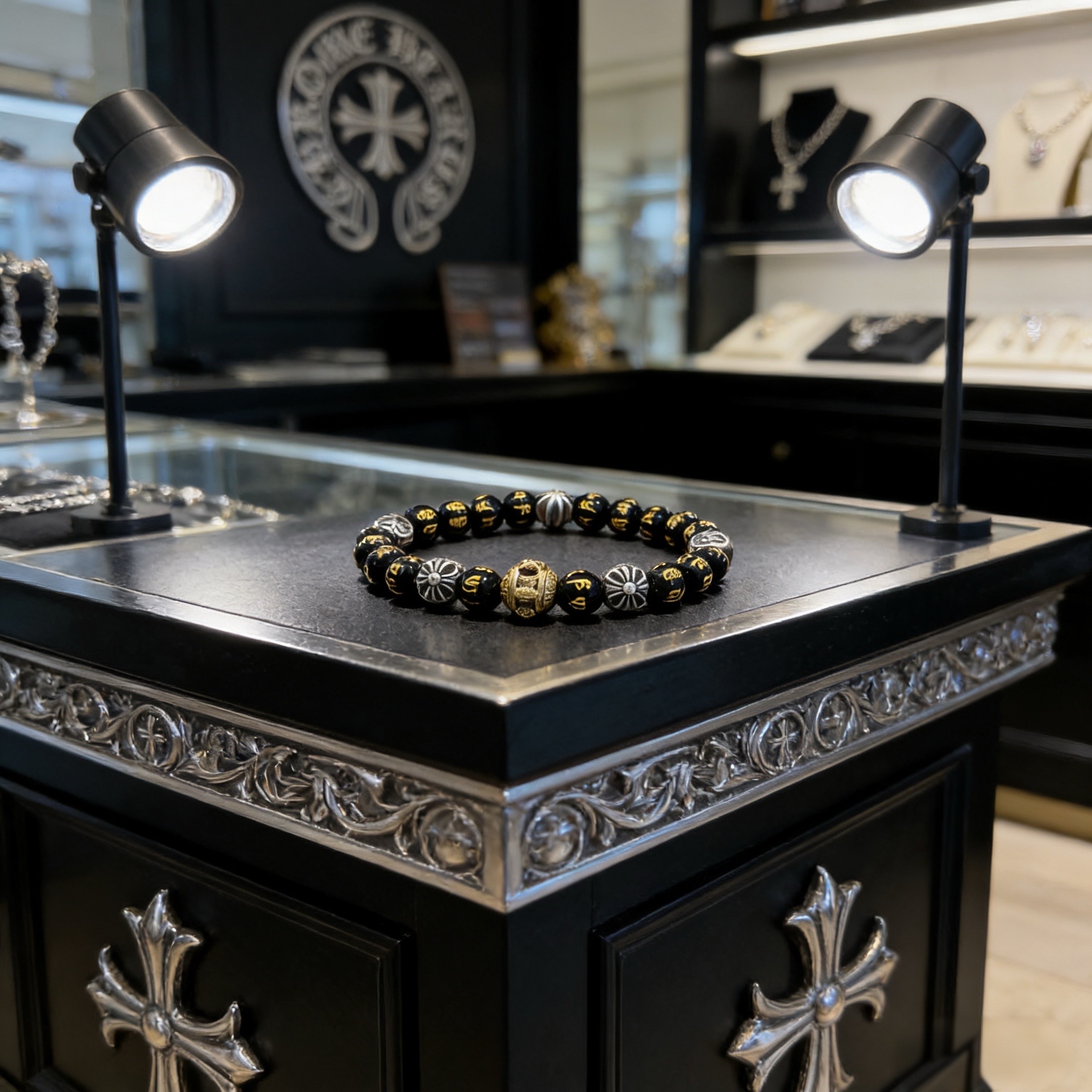 Chrome Hearts 新款【 品质】Chrome Hearts克罗心 多元素手链 手串