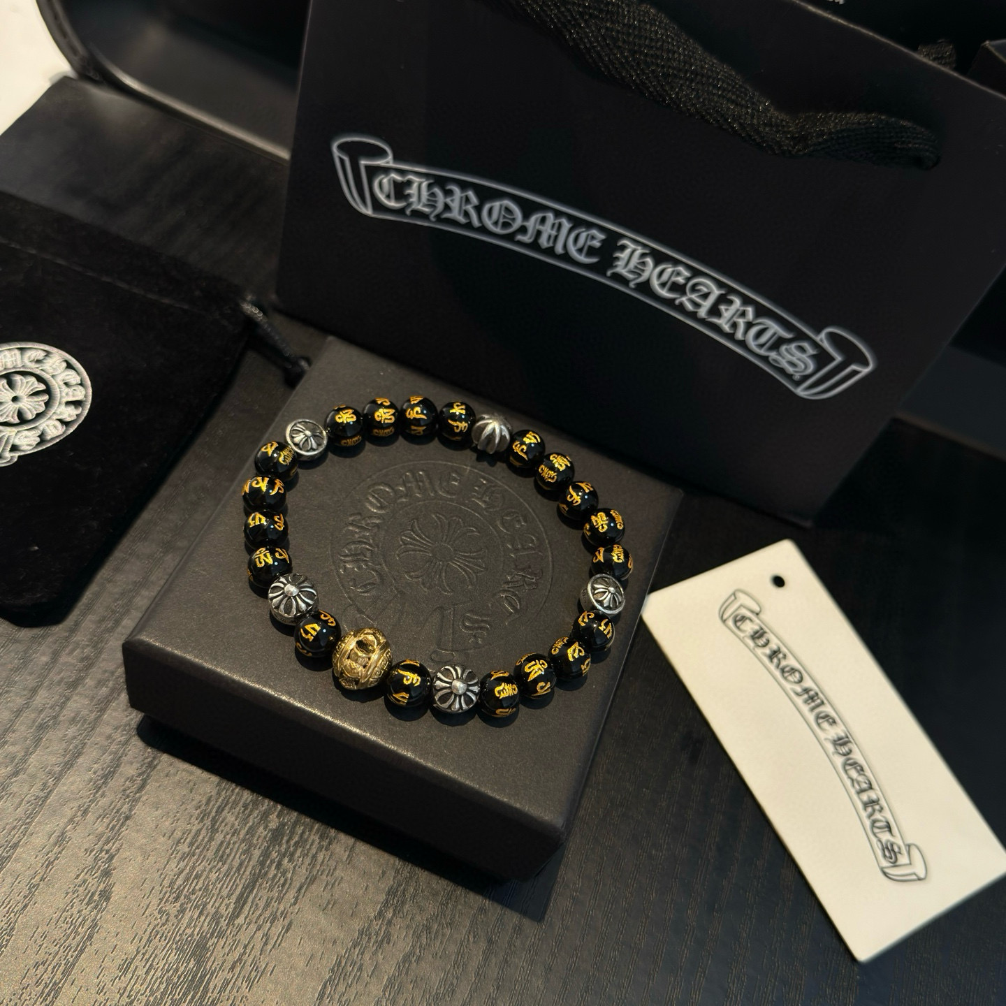 Chrome Hearts 新款【 品质】Chrome Hearts克罗心 多元素手链 手串