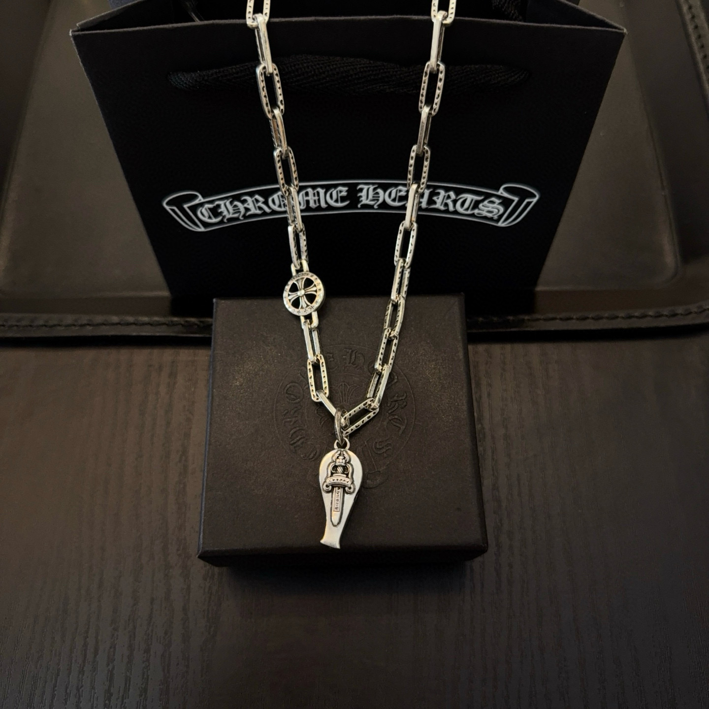 Chrome Hearts 新款【 品质】Chrome Hearts克罗心十字架项链