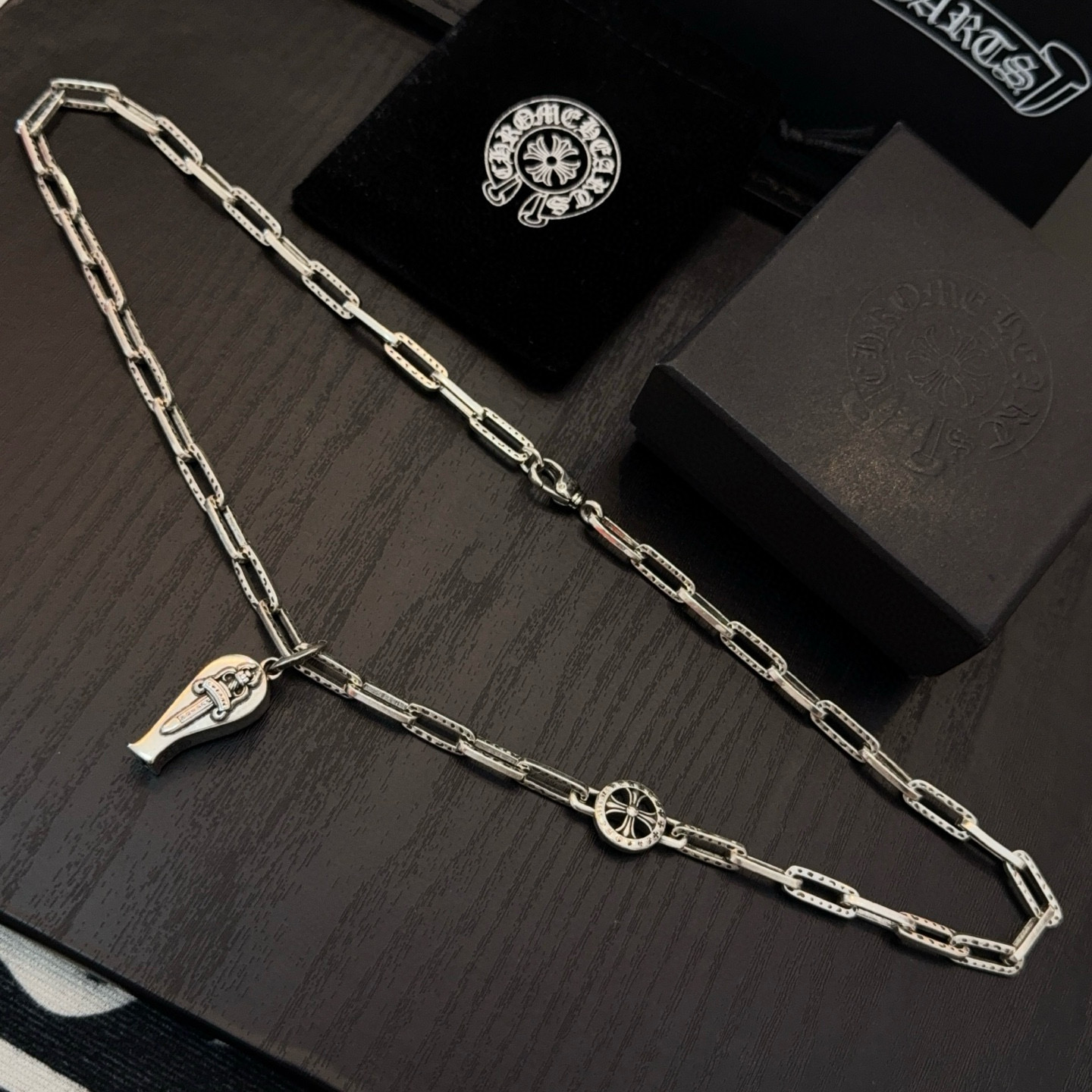 Chrome Hearts 新款【 品质】Chrome Hearts克罗心十字架项链