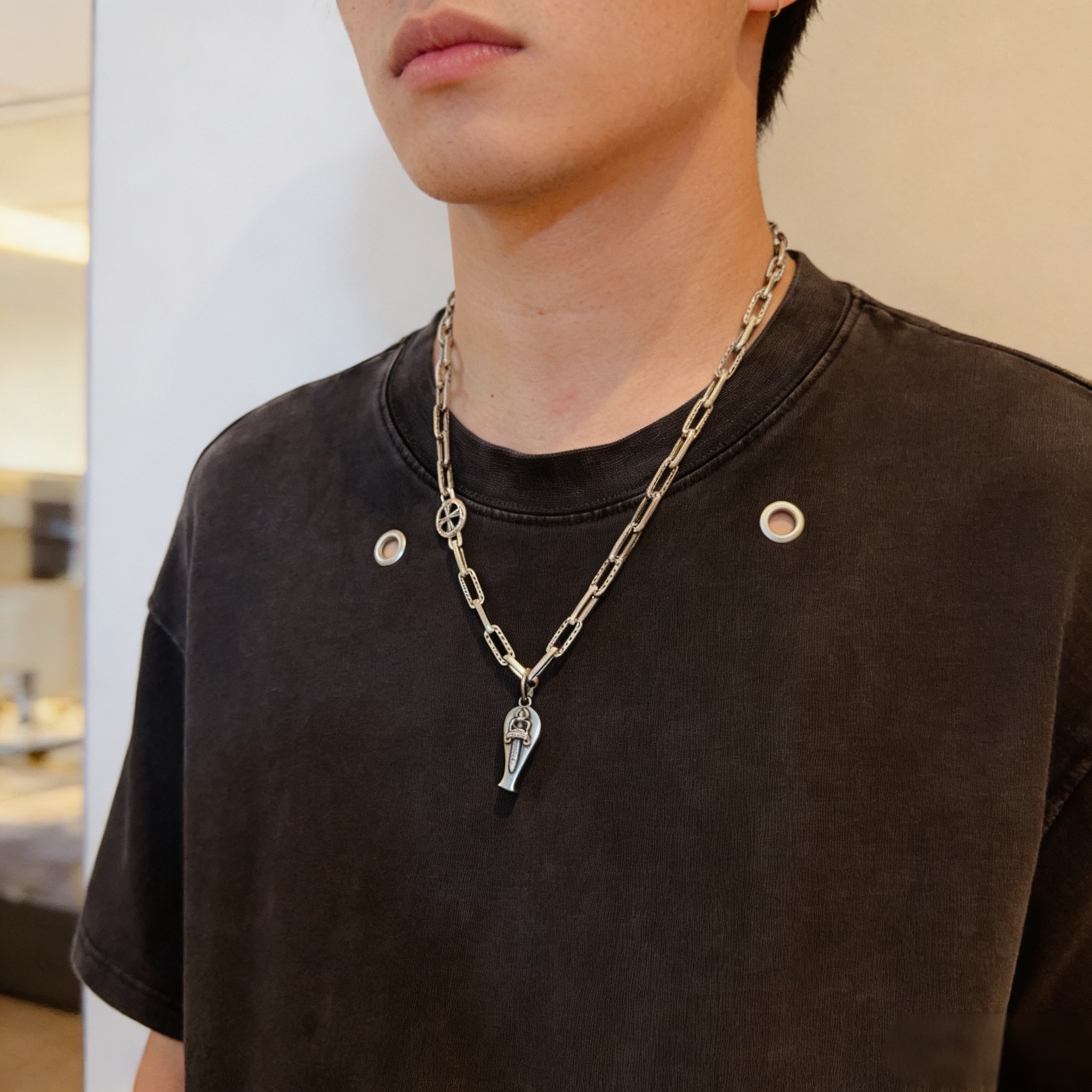 Chrome Hearts 新款【 品质】Chrome Hearts克罗心十字架项链
