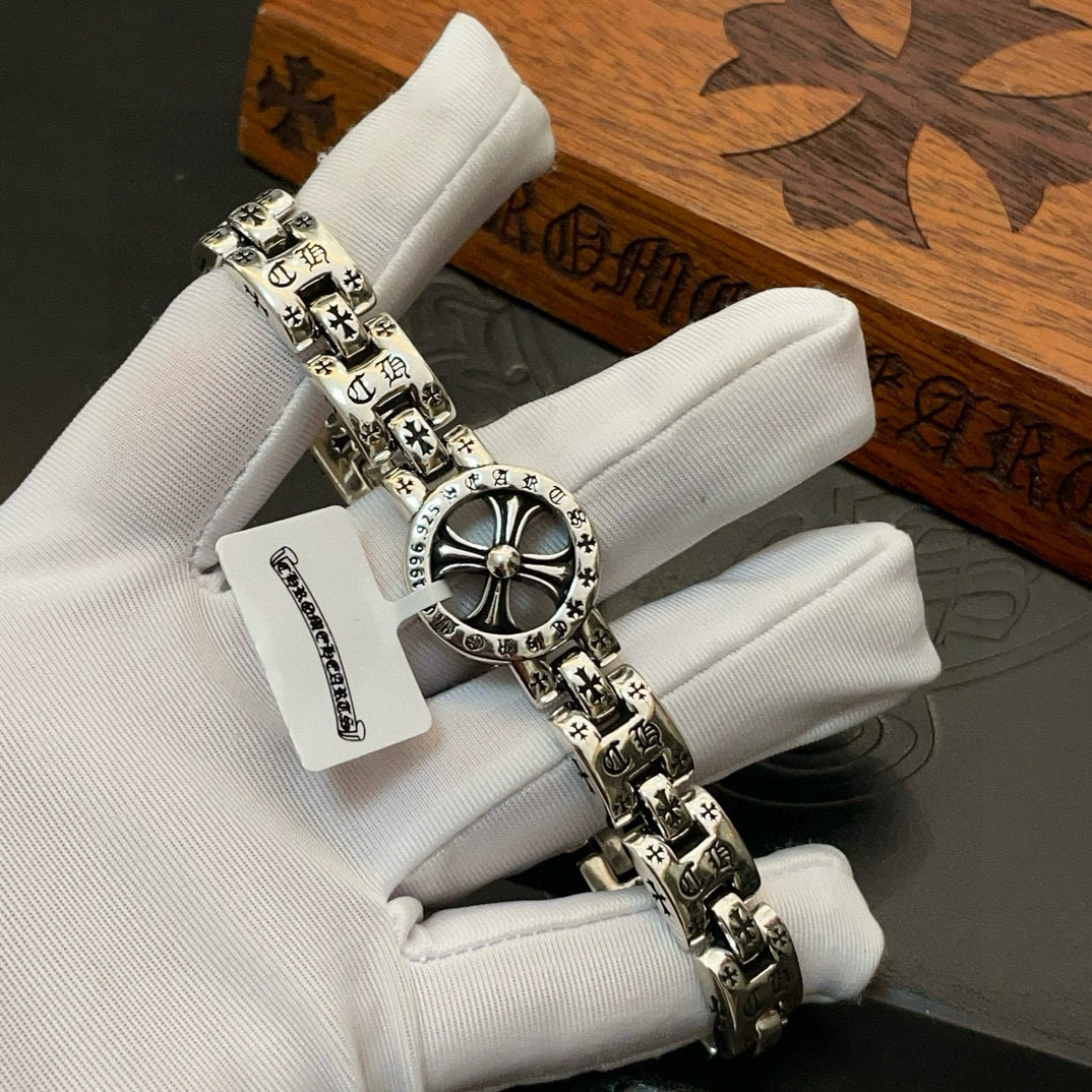 Chrome Hearts 品质Chrome Hearts克罗心 十字架表带手链
