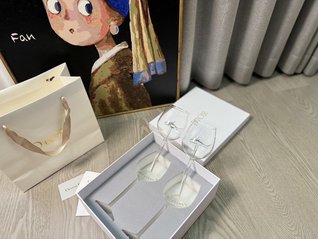 Dior迪奥红酒杯 外贸出口 5