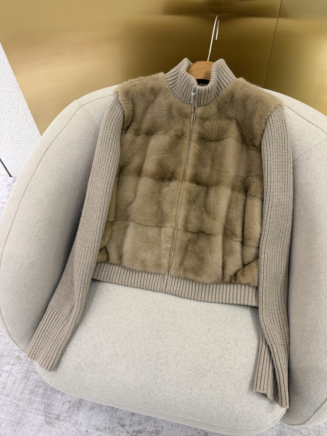 Loro Piana LPstyle understated wealthy cashmere wool knit Finnish natural mink thick underfur full-body luxurious softness top quality