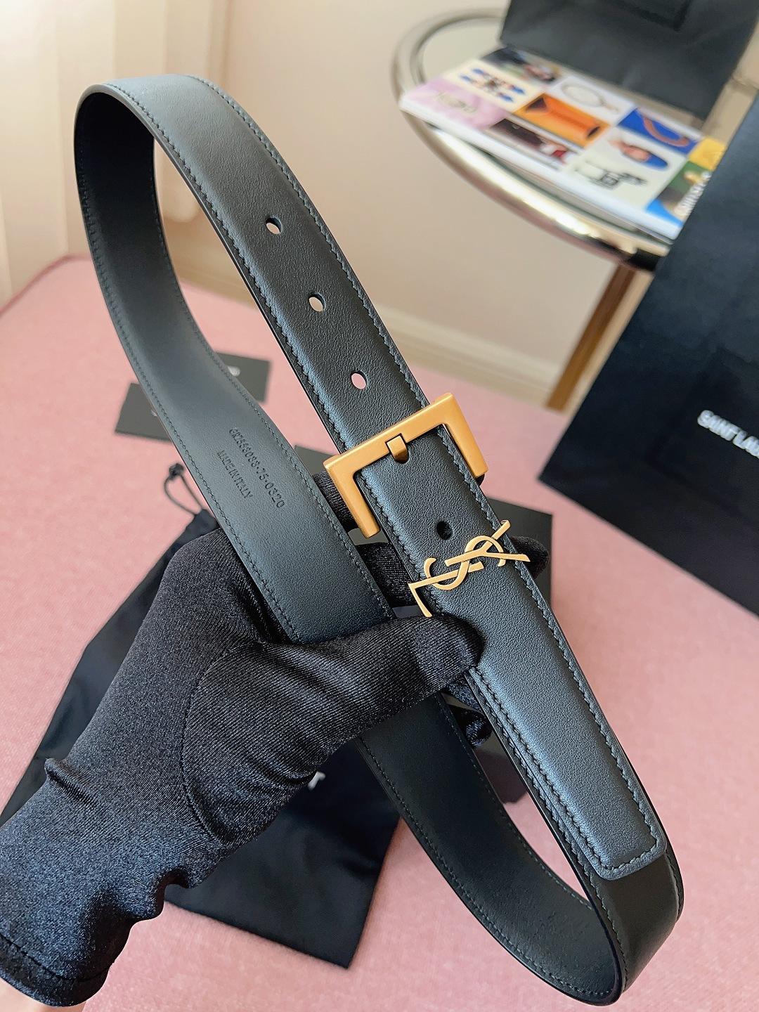 생로랑 벨트 58430 Saint Laurent Belt 상세 이미지 4