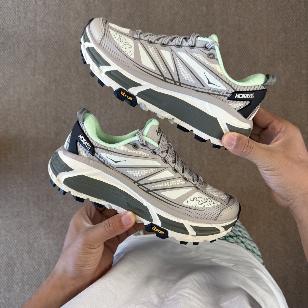  
HOKA ONE ONE Mafate Three 玛法特2.0 第15色：米棕色
独家高端版本！市