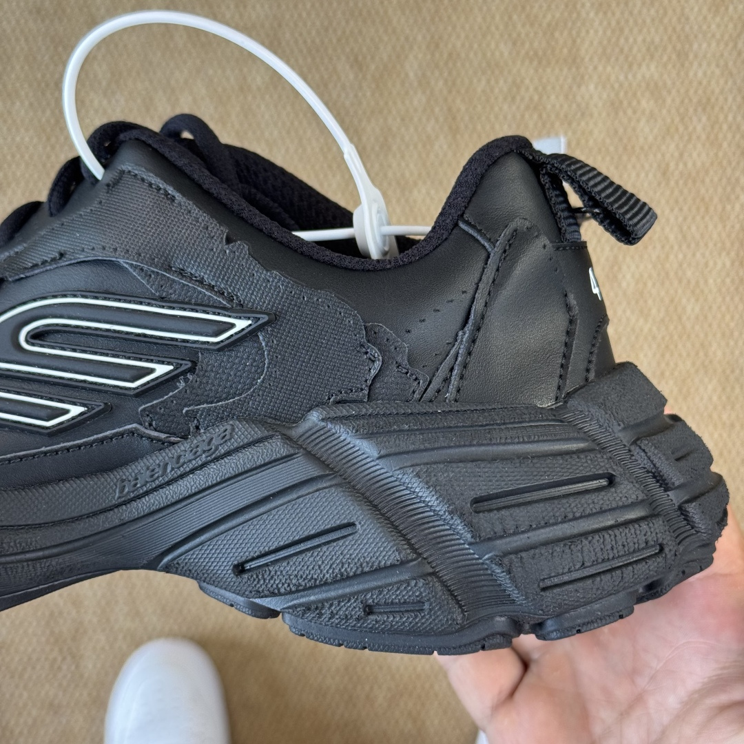 福利特价GT版 巴黎世家16代 Monday 黑色Balenciaga Monday 巴黎世家牛皮革圆头
