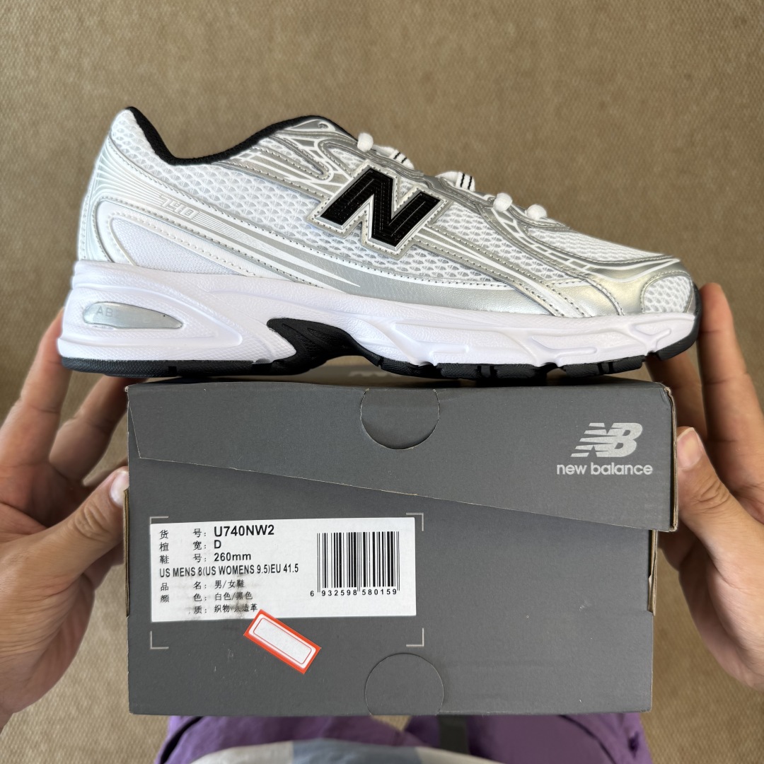  
最强性价比！新百伦nb740 第4色 银黑
大厂出品，品质优价格合理，降维打击‼️
尺码36-46.