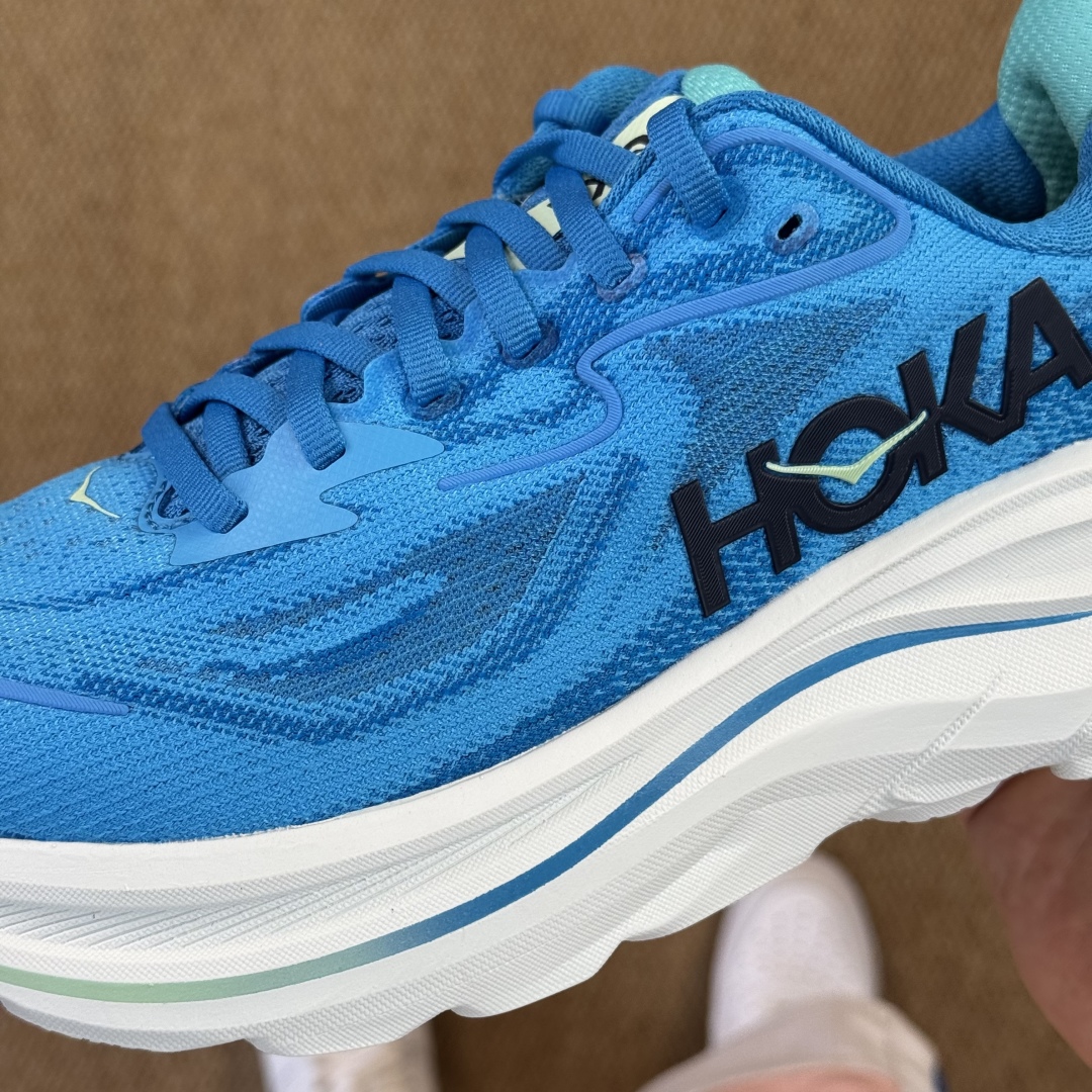 【纯原】HOKA ONE ONE Clifton 克里夫顿10代专业性能减震公路跑步鞋 第3色:蓝色 货