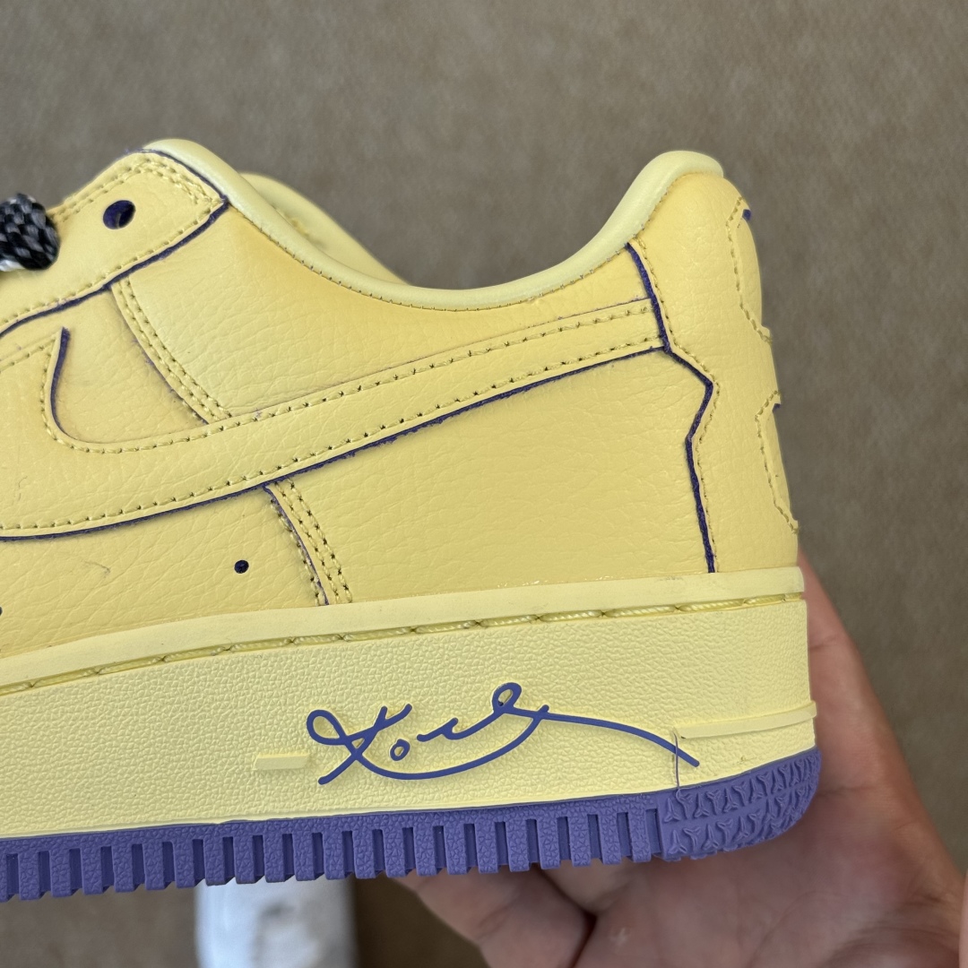   纯原 Air Force 1 Low Kobe Bryant 科比  黄色 原楦头原纸板 打造纯正空