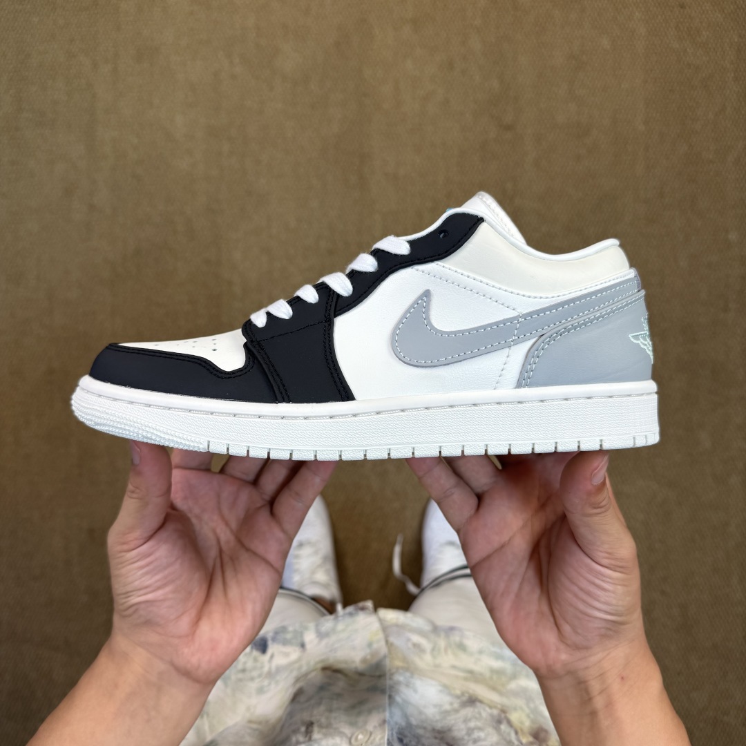 AJ1Low低帮：白灰黑
市售最强低帮 天花板品质！
市面唯一正确版本 全鞋正品原材料 
IO2242-