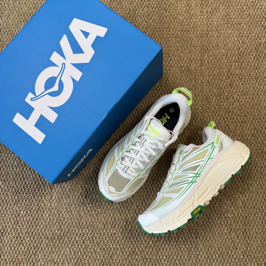 
HOKA ONE ONE Mafate Speed 玛法特2.0 第17色：白绿
独家高端版本！市售最