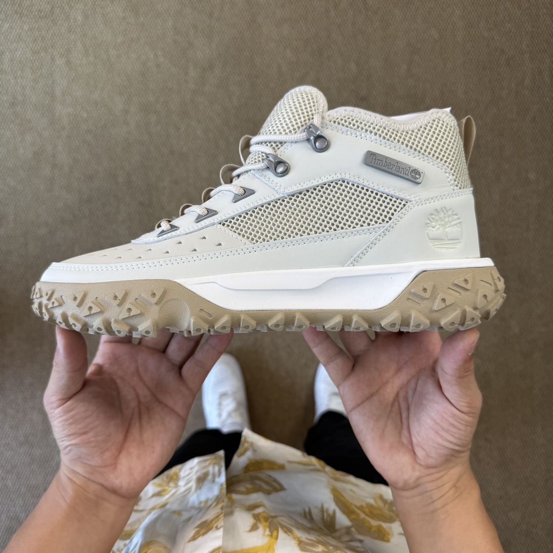  
Timberland添柏岚 徒步鞋：浅灰白
Greenstride Motion 中帮休闲徒步鞋
鞋