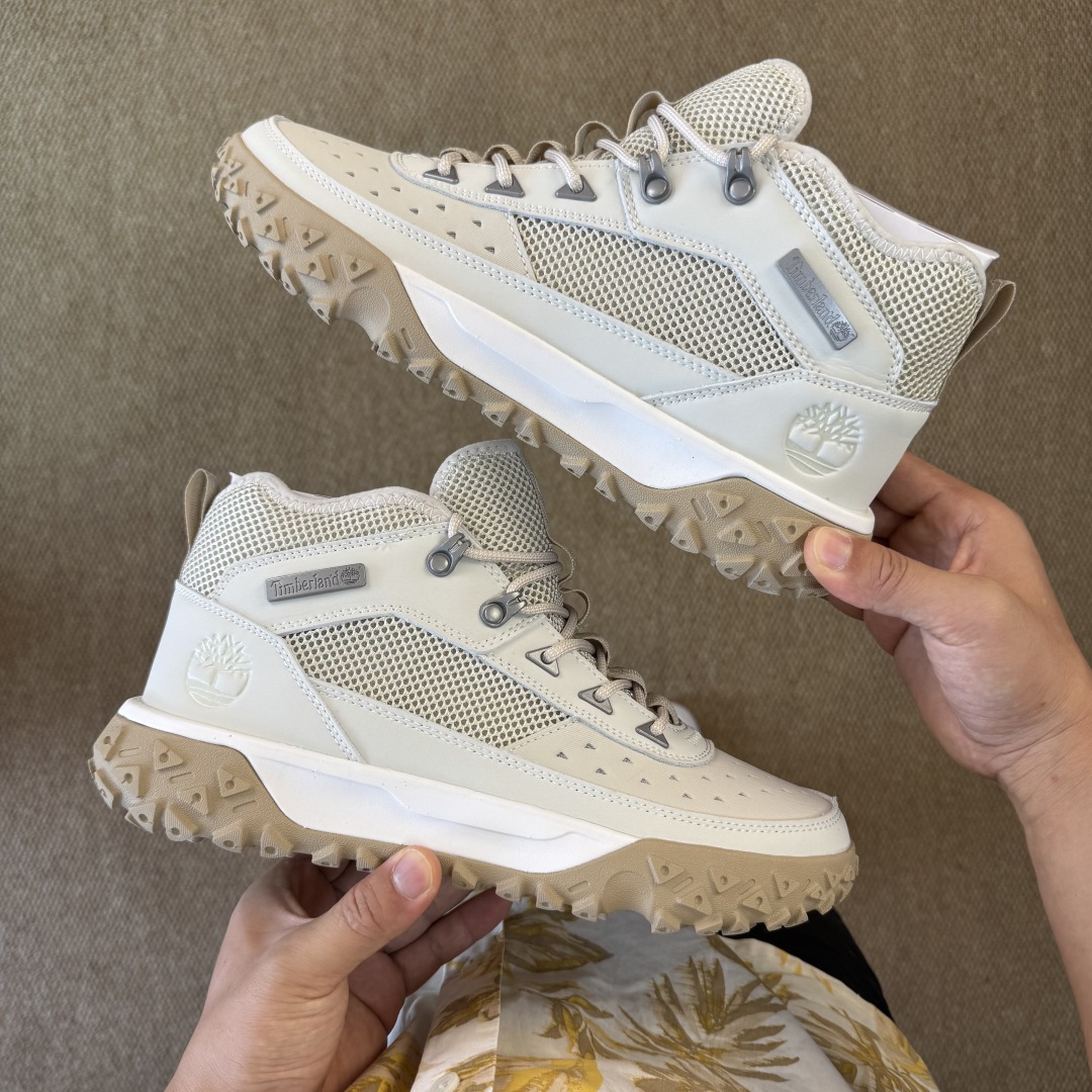  
Timberland添柏岚 徒步鞋：浅灰白
Greenstride Motion 中帮休闲徒步鞋
鞋