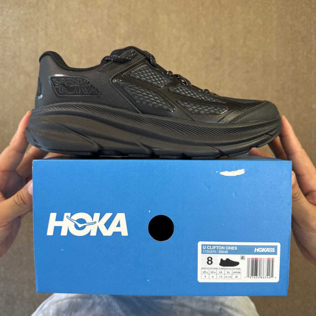 【纯原】HOKA ONE ONE Clifton ONE9 克里夫顿9代专业性能减震公路跑步鞋 GTX防