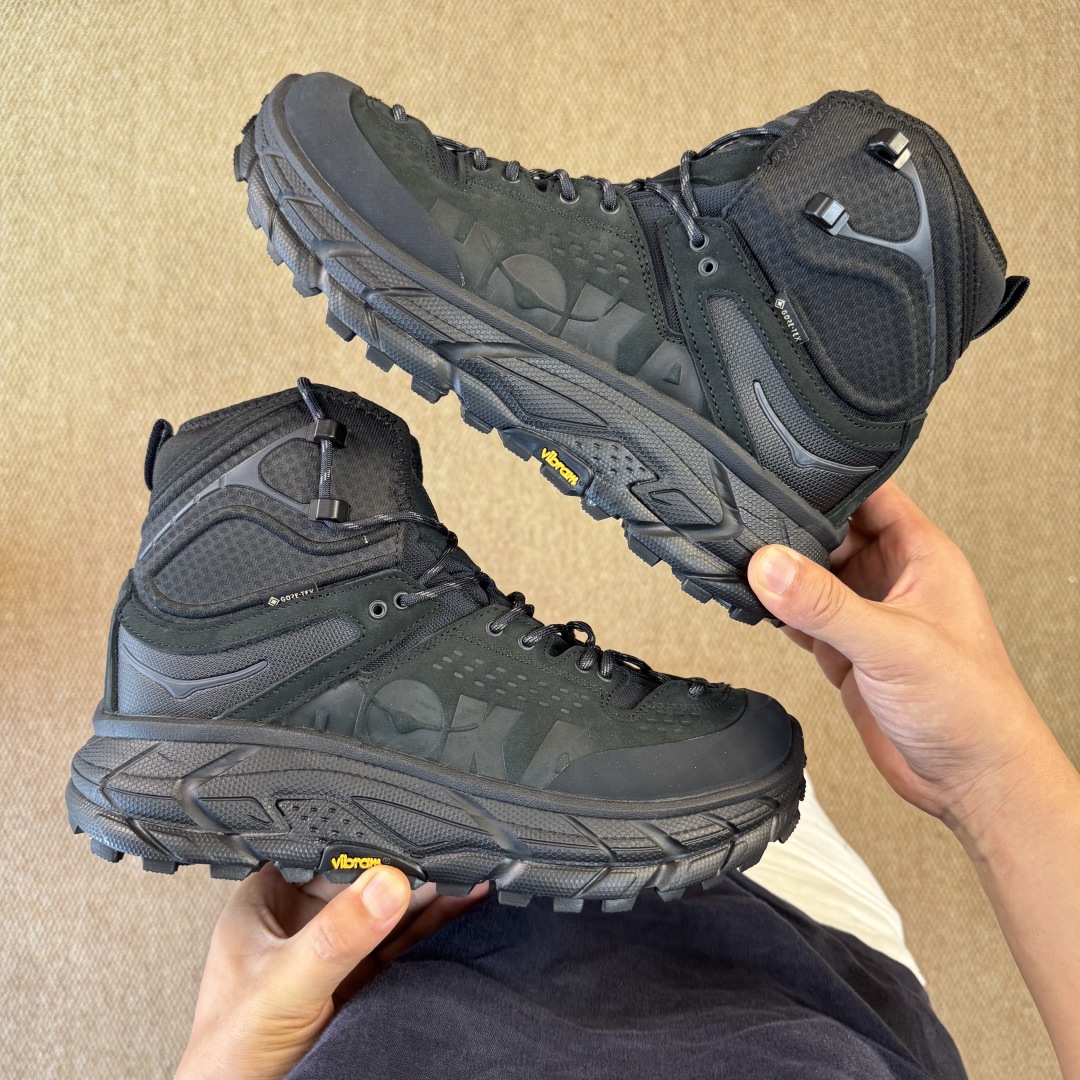 纯原Hoka ONE ONE ULTRA托亚 高帮 第2色:黑武士越野跑登山鞋🥾 GORE-TEX真正全