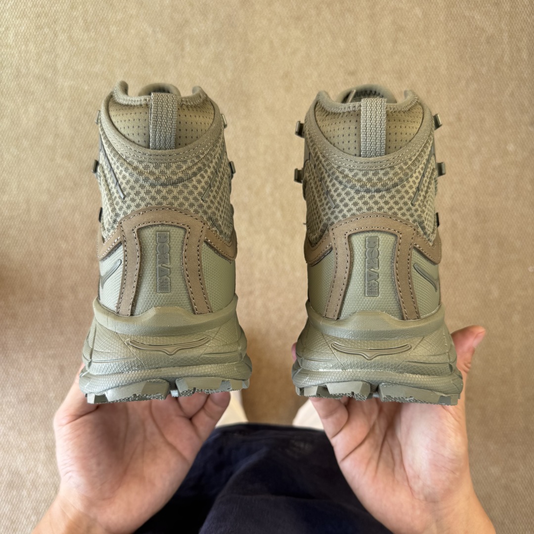 纯原Hoka ONE ONE ULTRA托亚 高帮 第3色:军绿色越野跑登山鞋🥾 GORE-TEX真正全