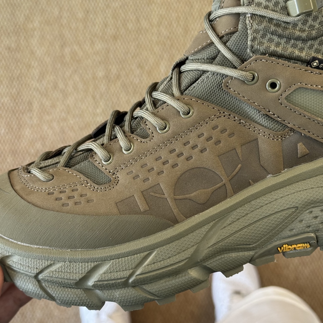 纯原Hoka ONE ONE ULTRA托亚 高帮 第3色:军绿色越野跑登山鞋🥾 GORE-TEX真正全