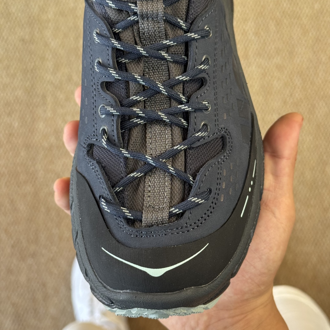 纯原Hoka ONE ONE ULTRA托亚 高帮 第5色:联名深蓝色越野跑登山鞋🥾 GORE-TEX真