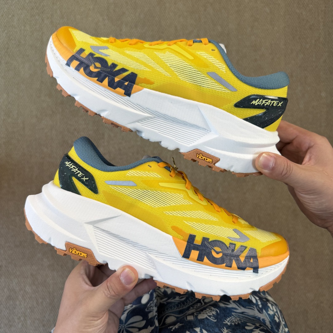 【纯原】HOKA ONE ONE Mafate X 玛法特 第1色:黄色纯原大厂出品！货号-FPR 尺码