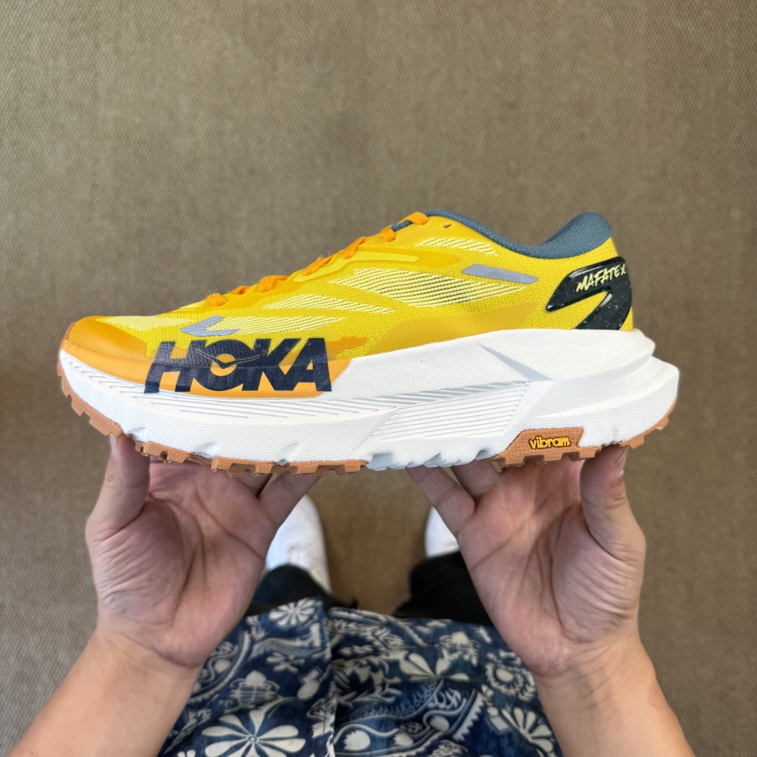 【纯原】HOKA ONE ONE Mafate X 玛法特 第1色:黄色纯原大厂出品！货号-FPR 尺码