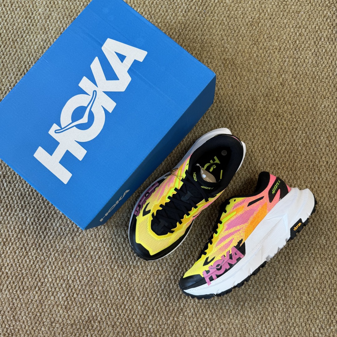 【纯原】HOKA ONE ONE Mafate X 玛法特 第2色:黄粉纯原大厂出品！货号-NNH 尺码