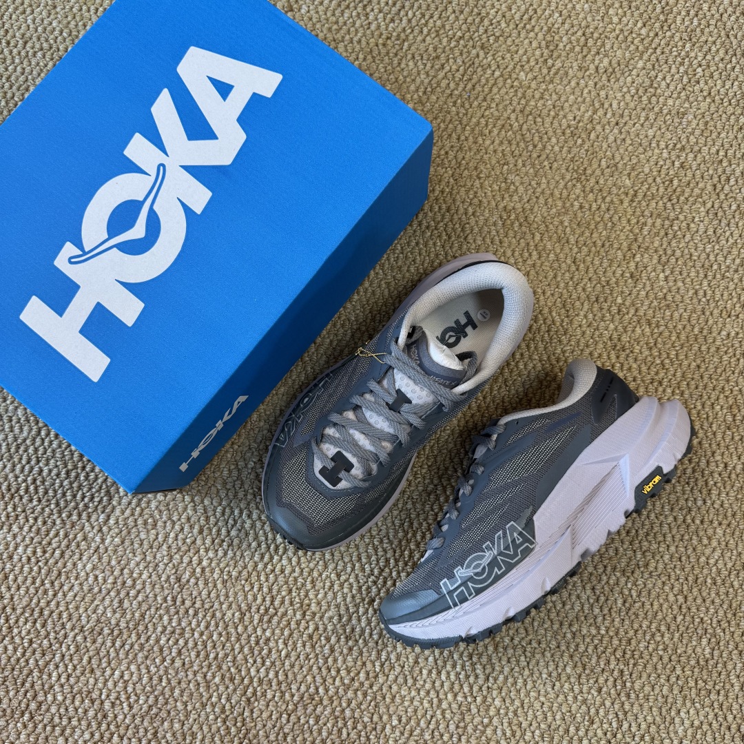 【纯原】HOKA ONE ONE Mafate X 玛法特 第3色:灰紫纯原大厂出品！货号-BGV 尺码
