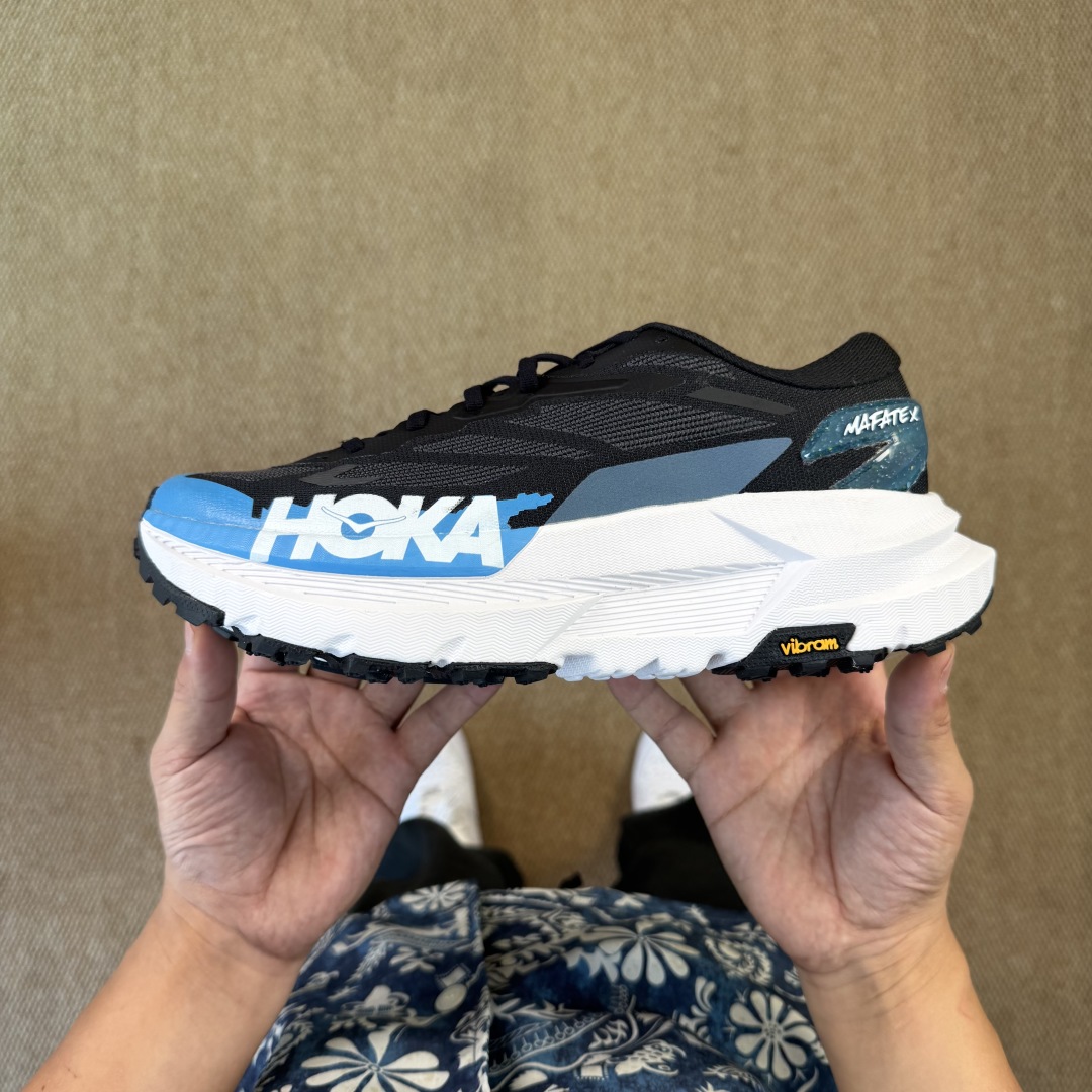 【纯原】HOKA ONE ONE Mafate X 玛法特 第4色:黑蓝纯原大厂出品！货号-BKSK 尺
