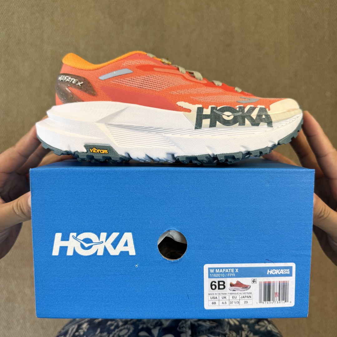 【纯原】HOKA ONE ONE Mafate X 玛法特 第5色:橙色纯原大厂出品！货号-FPR 尺码