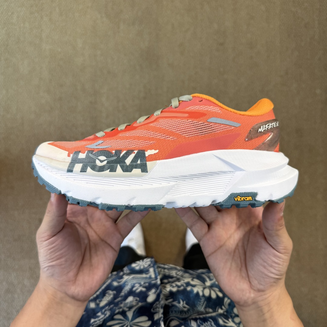 【纯原】HOKA ONE ONE Mafate X 玛法特 第5色:橙色纯原大厂出品！货号-FPR 尺码