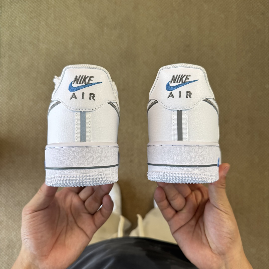 3A空军！第584色：拼接白灰百分百原鞋开发！PT市场真正匠心空军！货号：IB7677-100 尺码36