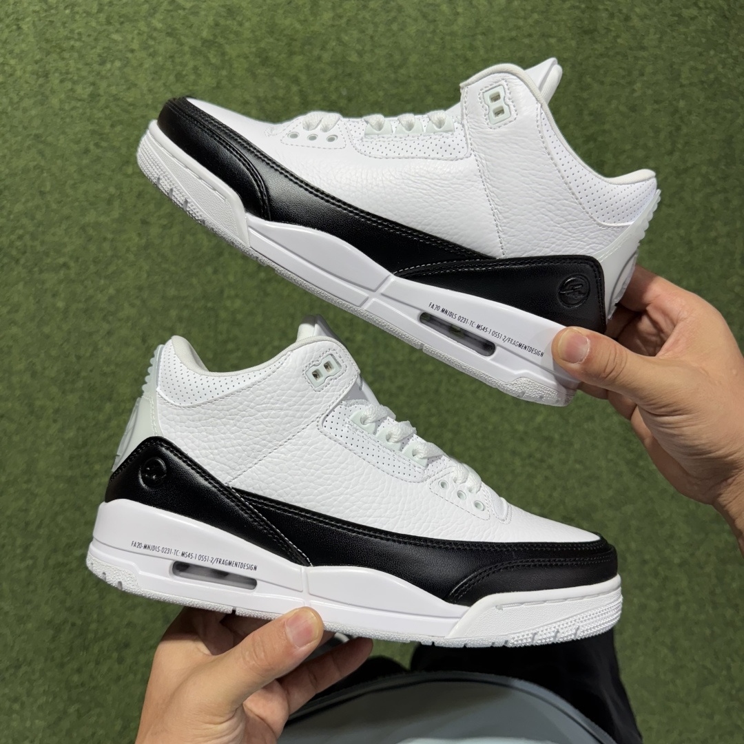 福利特价 纯原头层aj3！硬通货品质合计36个配色，长期货齐可主推！尺码：40-47.5带半码藤原浩黑白