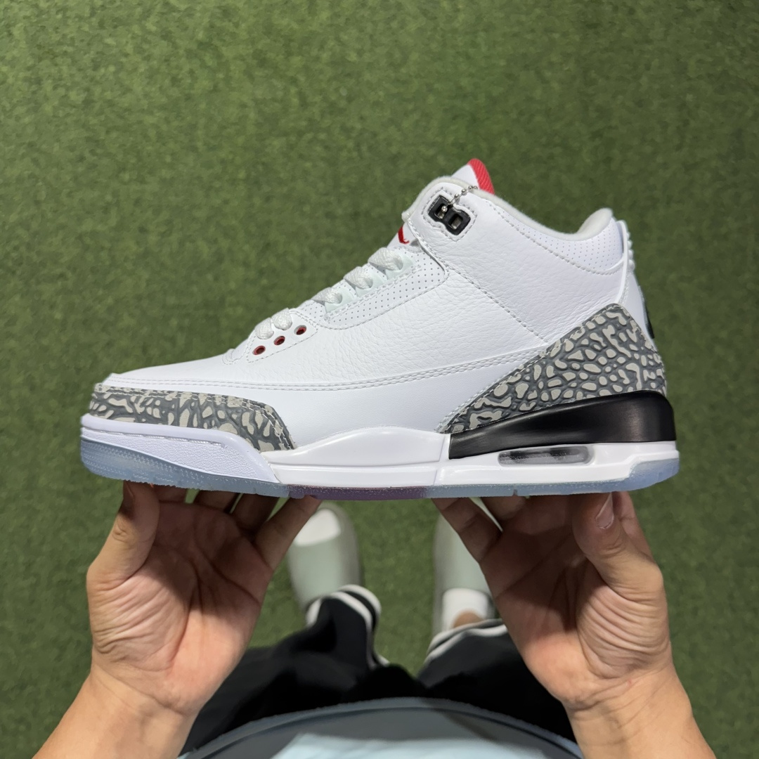 福利特价 纯原头层aj3！硬通货品质合计36个配色，长期货齐可主推！尺码：40-47.5带半码白水泥罚球