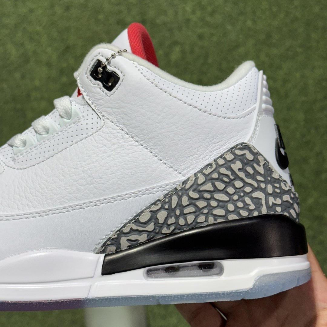 福利特价 纯原头层aj3！硬通货品质合计36个配色，长期货齐可主推！尺码：40-47.5带半码白水泥罚球