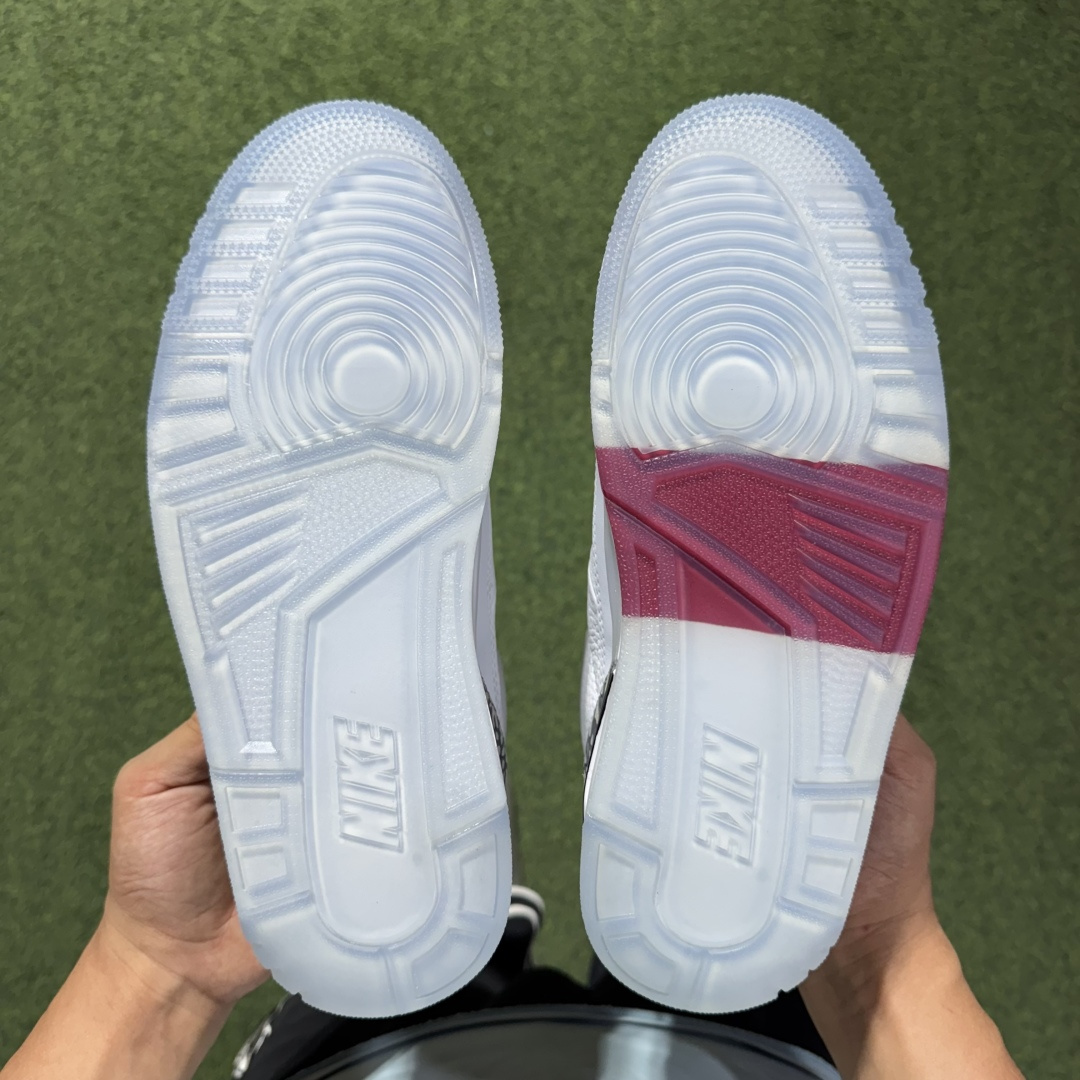 福利特价 纯原头层aj3！硬通货品质合计36个配色，长期货齐可主推！尺码：40-47.5带半码白水泥罚球