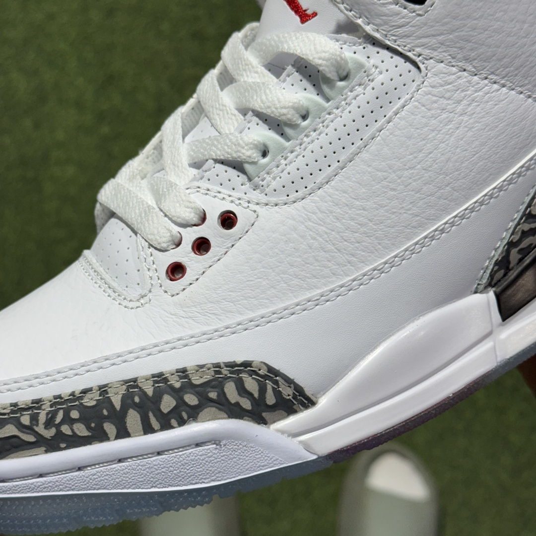 福利特价 纯原头层aj3！硬通货品质合计36个配色，长期货齐可主推！尺码：40-47.5带半码白水泥罚球