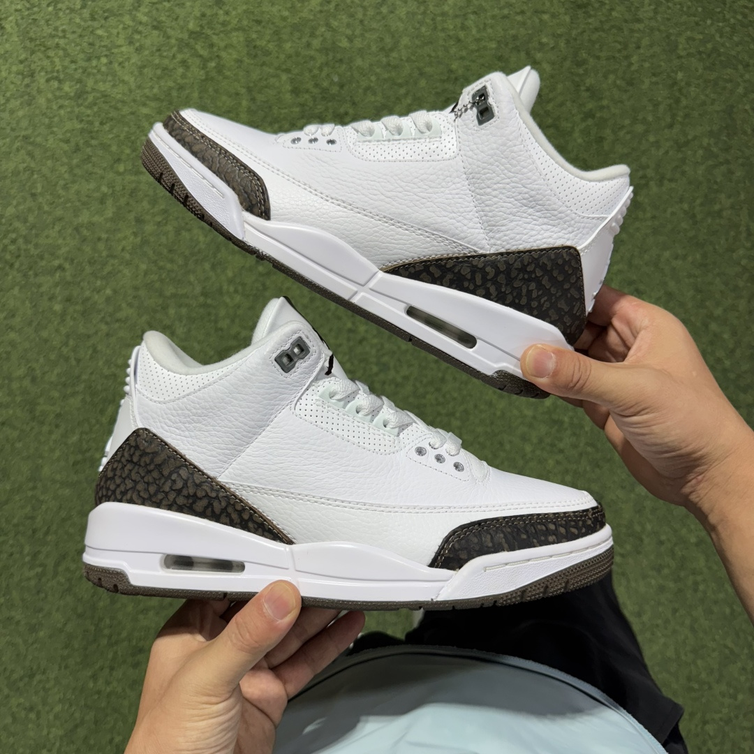 福利特价 纯原头层aj3！硬通货品质合计36个配色，长期货齐可主推！尺码：40-47.5带半码摩卡-12